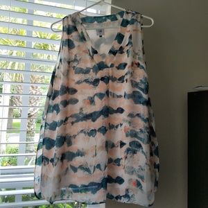 Cabi Sleeveless Blouse Sz M